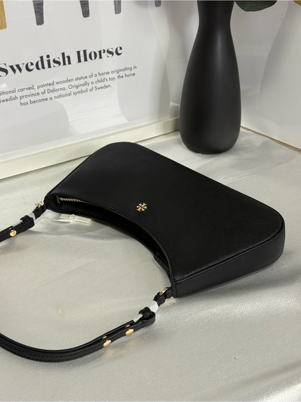 Tory Burch Emerson Shoulder Bag (Black) - Picture 4 of 12